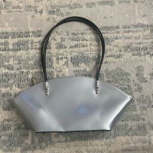 Beijo Metallic Silver Over the Moon purse